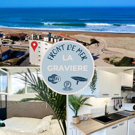 La Graviere, Cozy Studio Wifi & Parking 20M Ocean Surf Plage ソール・オスゴール エクステリア 写真